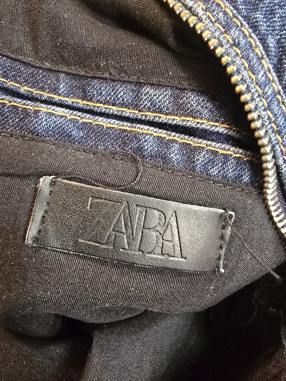 ZARA Dark Denim hobo bag - Picture 3 of 12